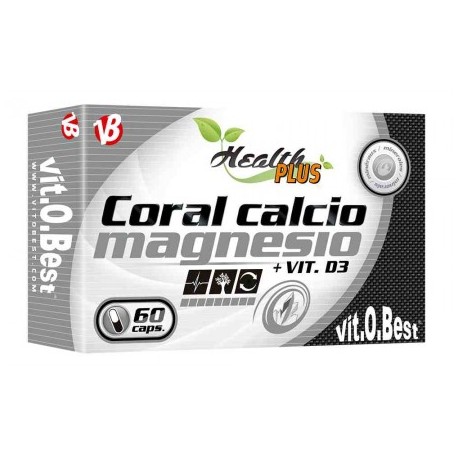 Coral Calcio + Magnesio con Vit D3 60caps